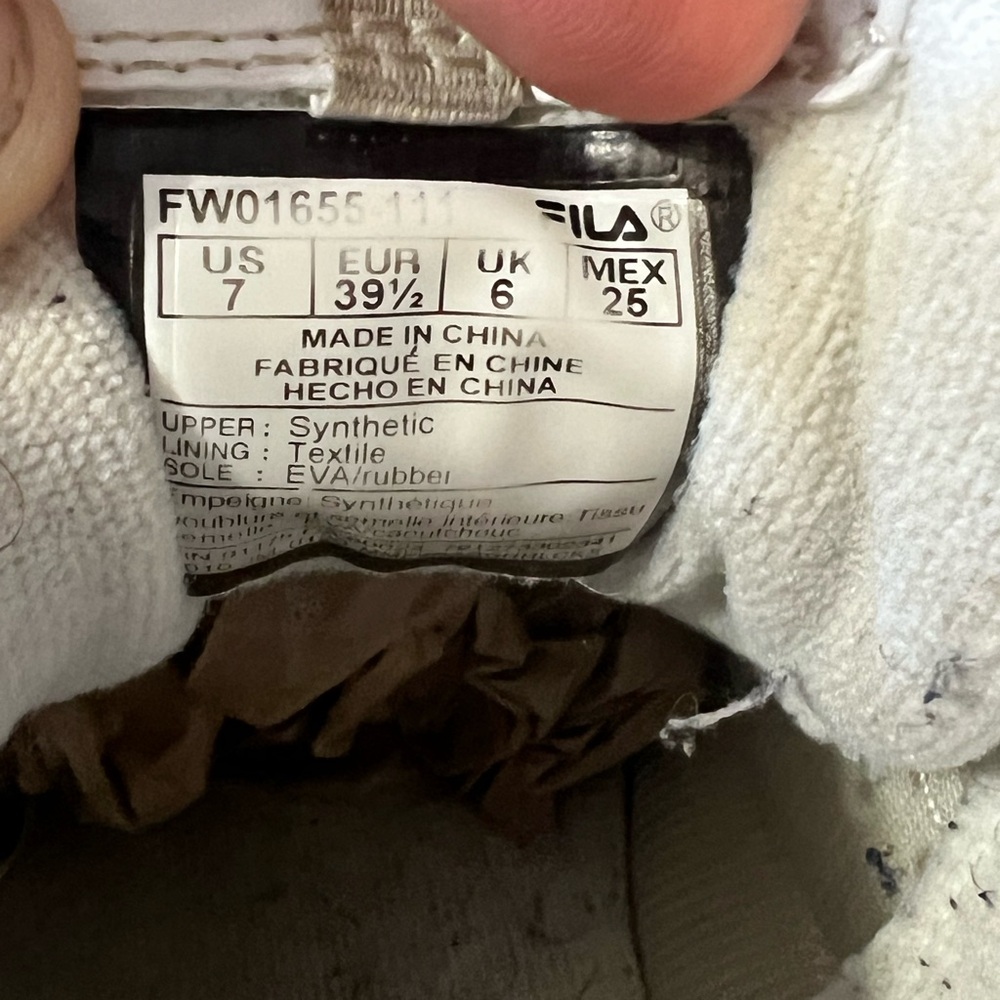 Fila Disruptor 2 White Sneakers - Picture 3 of 5